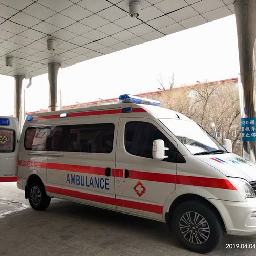 昌乐救护车出租服务案例2